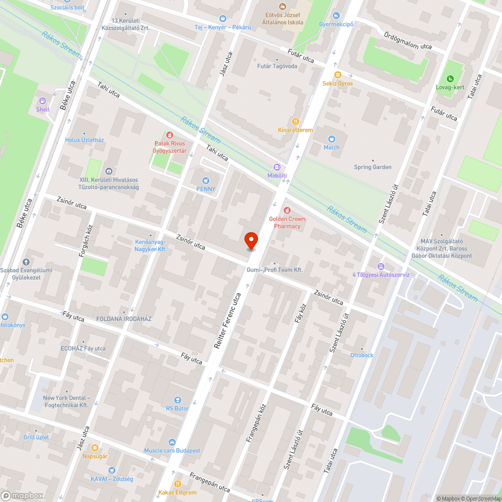 Illegálisan kidobott kanapé bejelentés helye