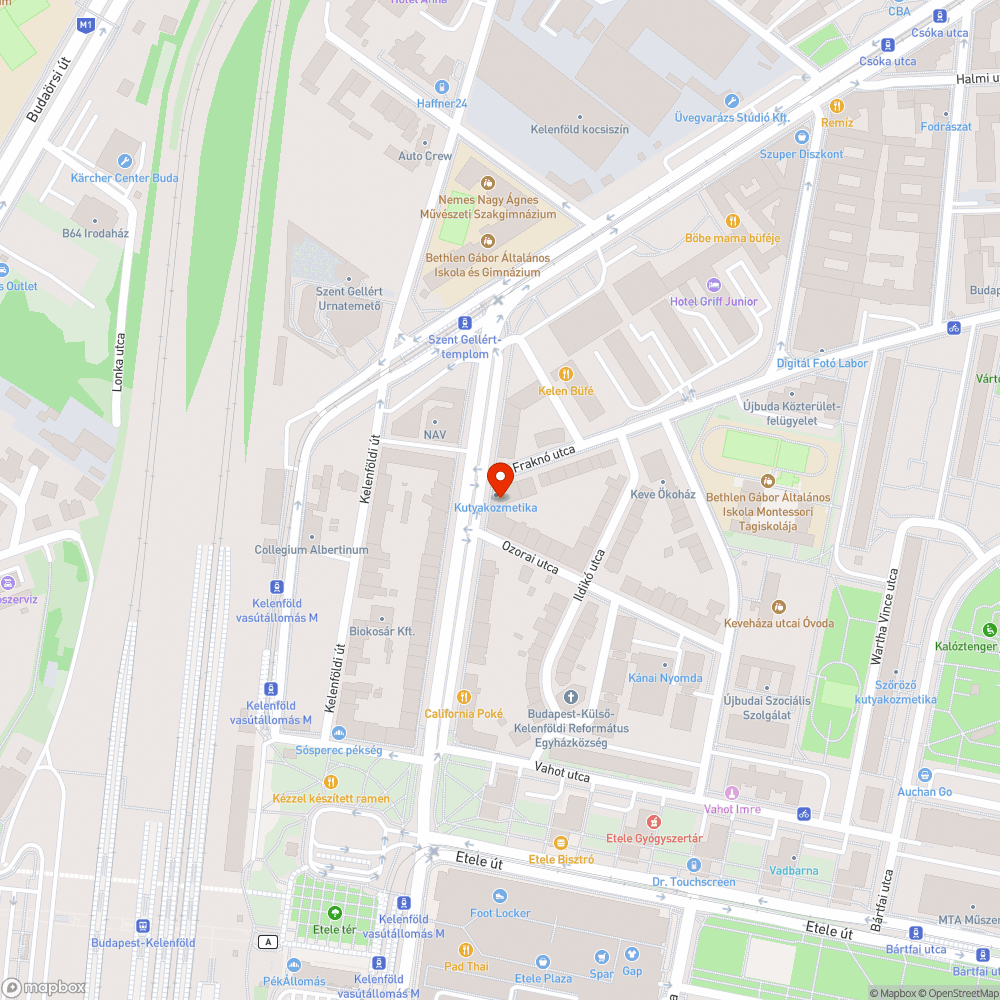 Kiégett lámpa bejelentés helye