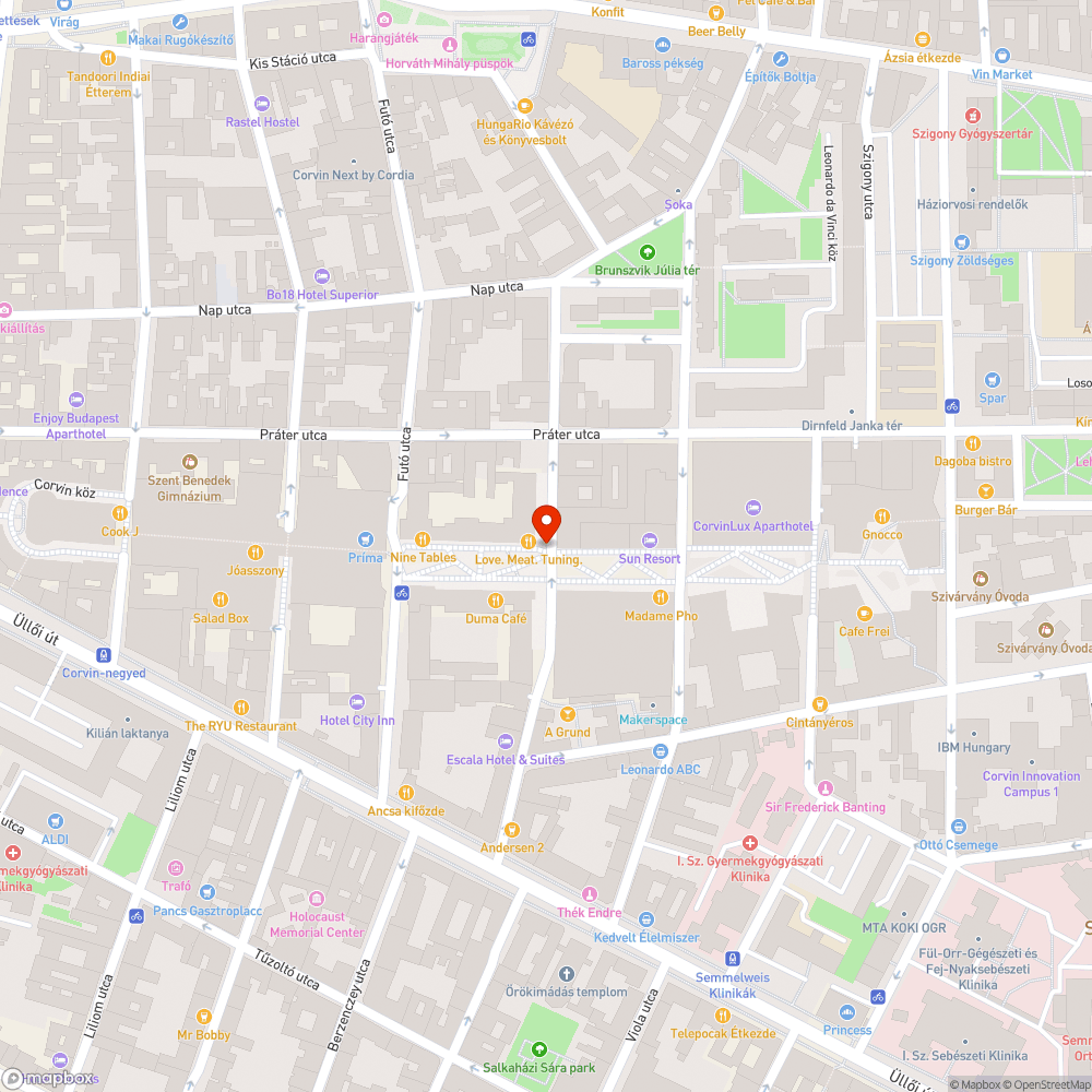 Frissen javított járda beszakad - Corvin sétány - Nagytemplom 'kereszteződés' bejelentés helye