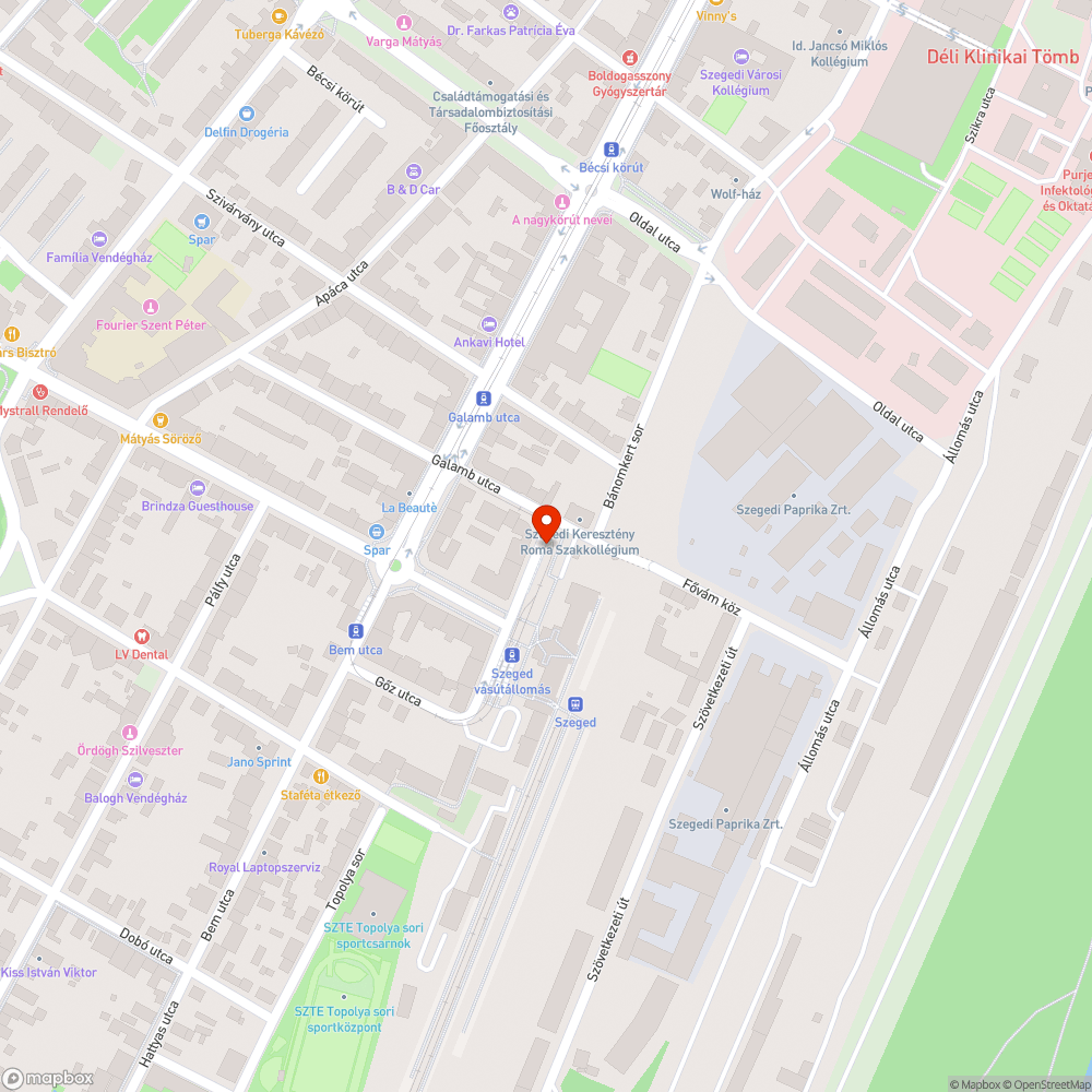 Alacsonyan lévő menetrendtartó és táblaerdő bejelentés helye