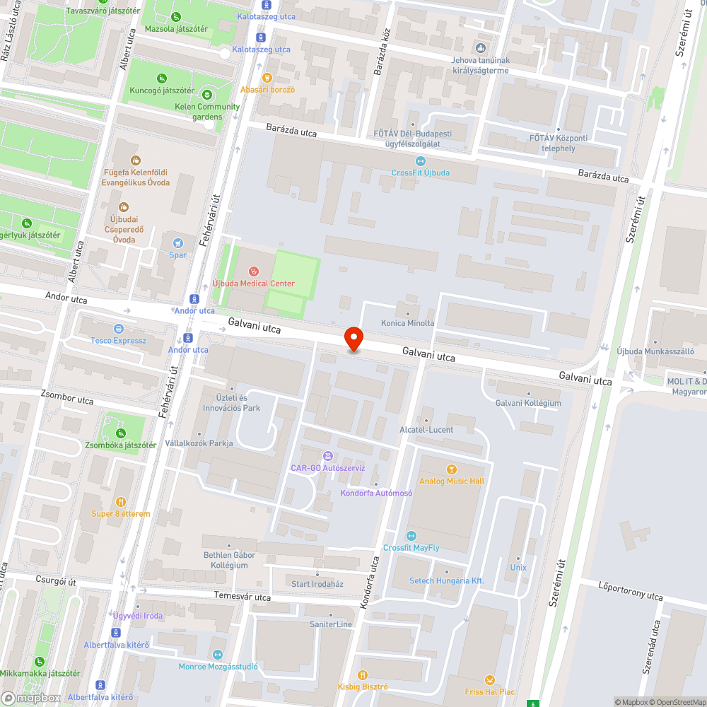 Egész utca szemetes + veszélyes hulladék bejelentés helye