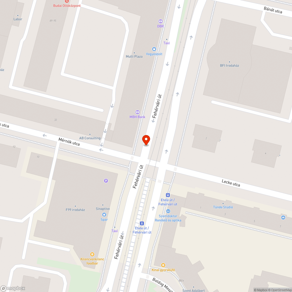 Megtévesztő jelzőlámpa bejelentés helye