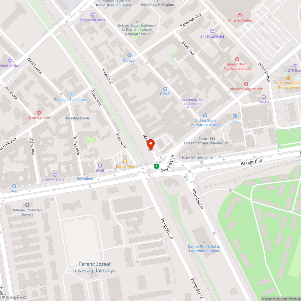 Jelzőlámpát takaró növényzet bejelentés helye