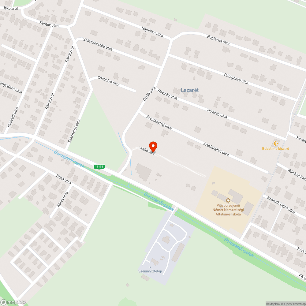 Elhagyott aknaelemek bejelentés helye