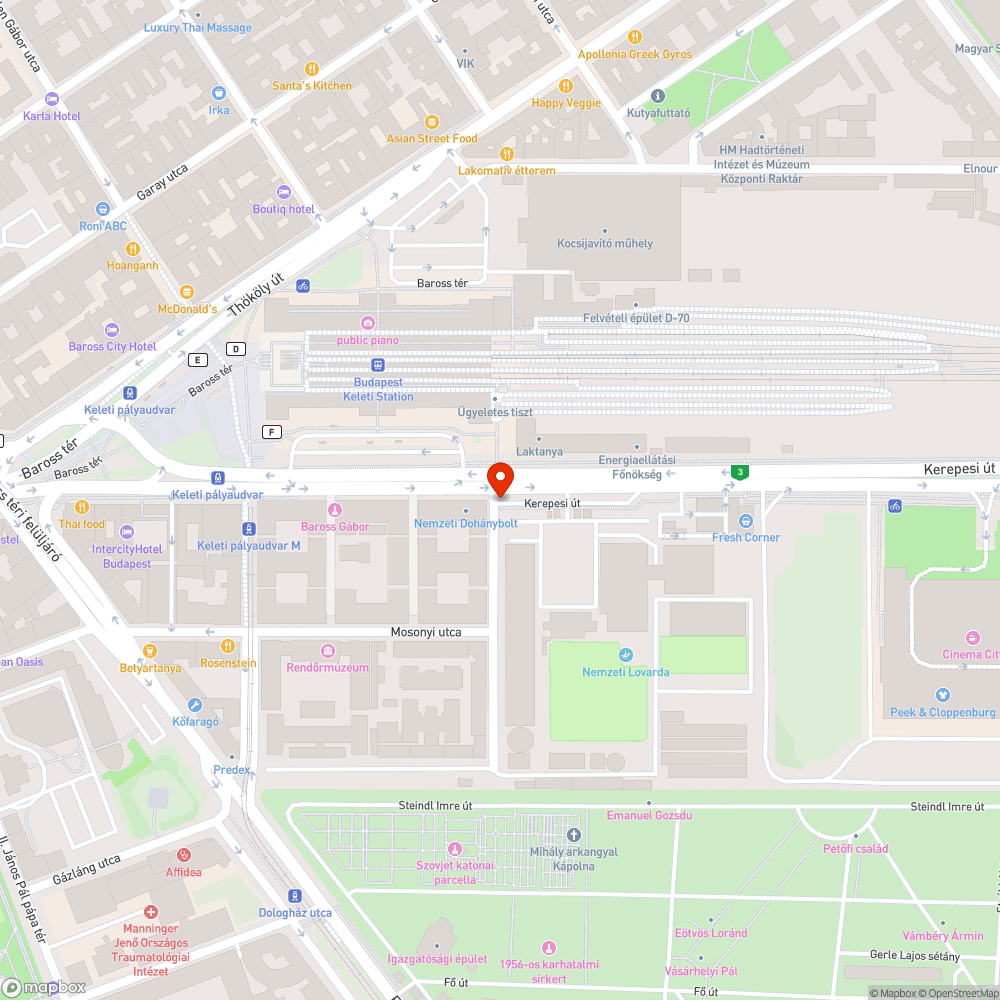 Teljes mértékben lekopott zebra bejelentés helye