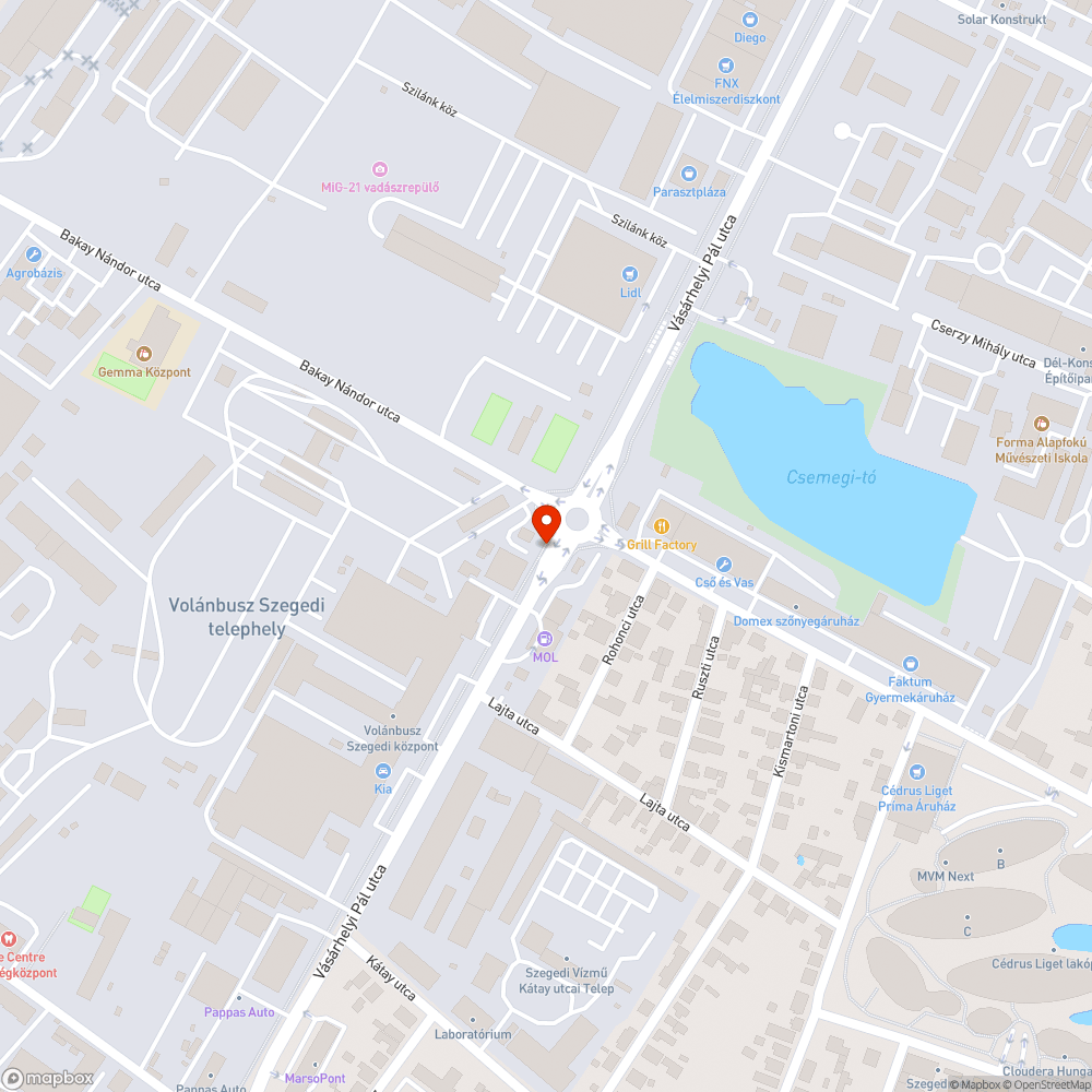 Kezeletlen óriás fák bejelentés helye