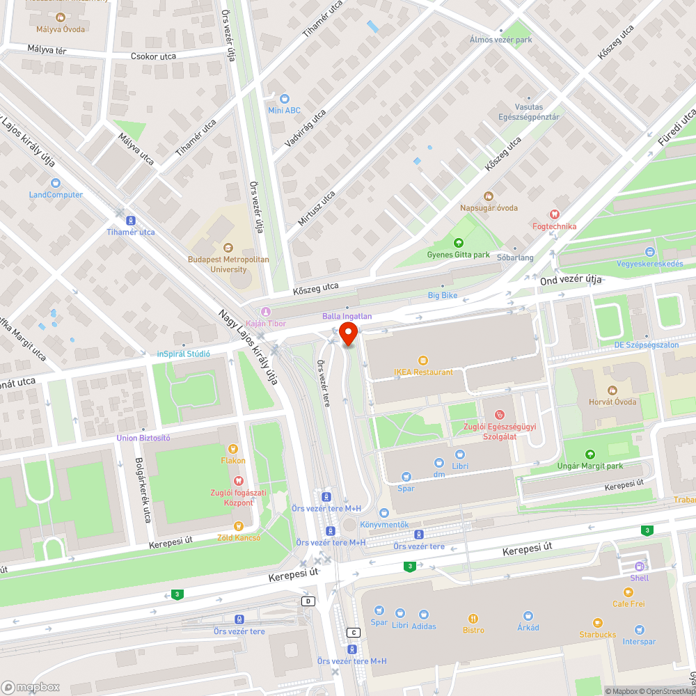 Utasváró beázás, hiányzó tető. bejelentés helye