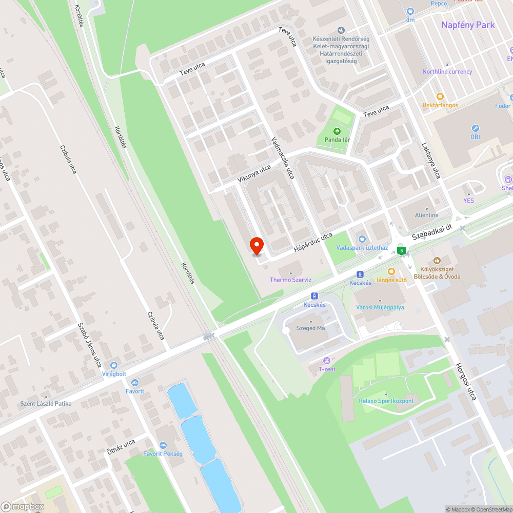 Elhagyott gépjármű bejelentés helye