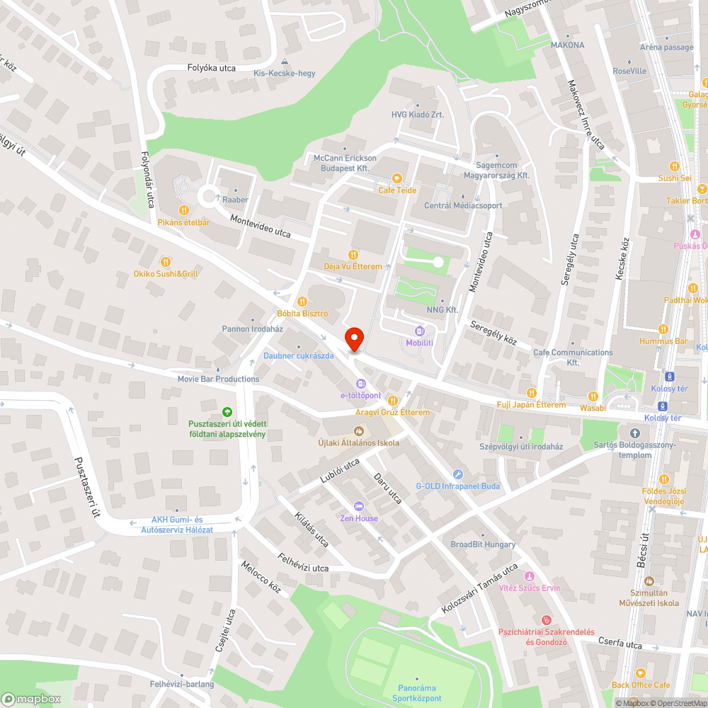 Felgyűrődött aszfalt a Szépvölgyi úton bejelentés helye