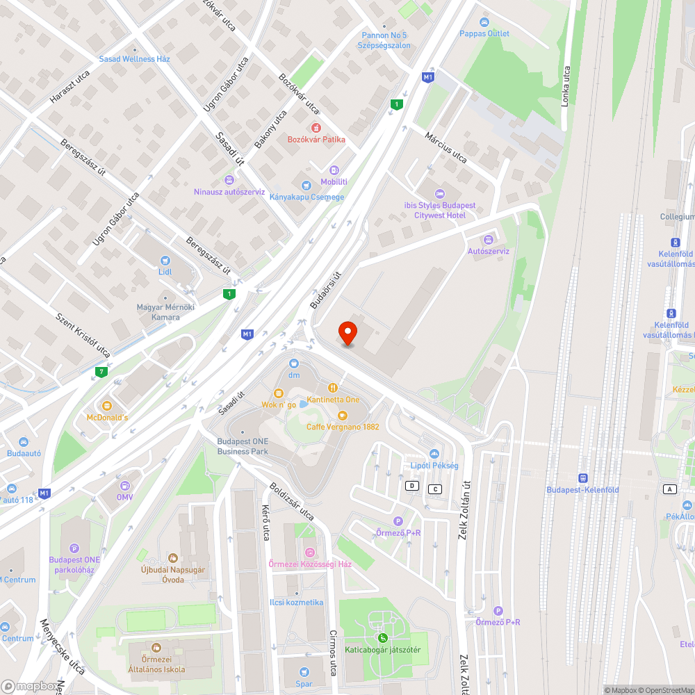 Koszorúslány utca elhagyott táska és ruhák bejelentés helye