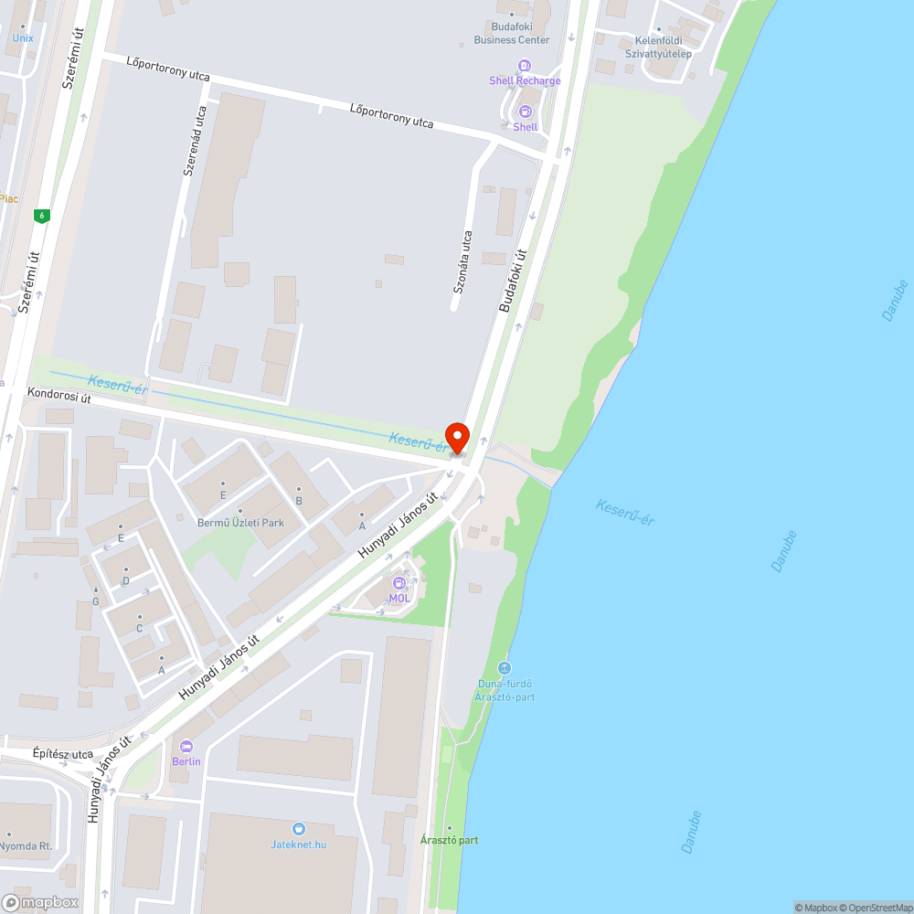 Hiányzó gömbtükör bejelentés helye