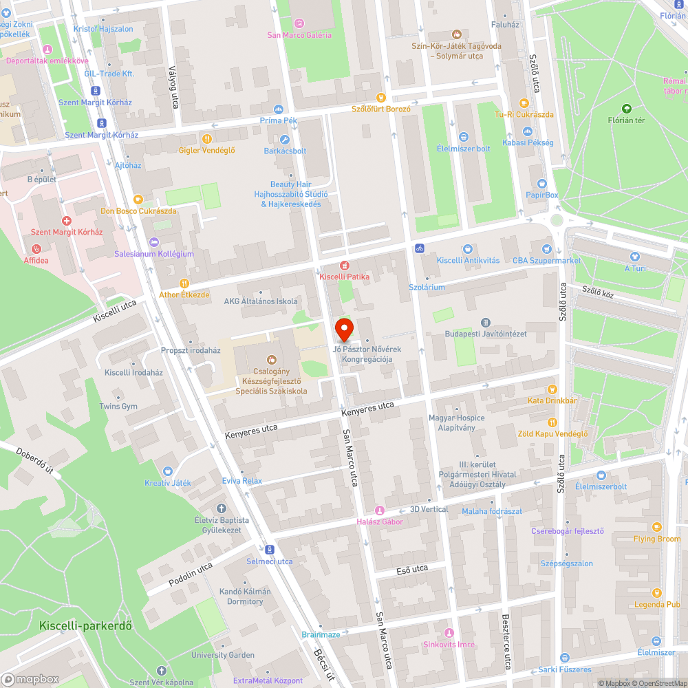 Pótlásra váró fa bejelentés helye