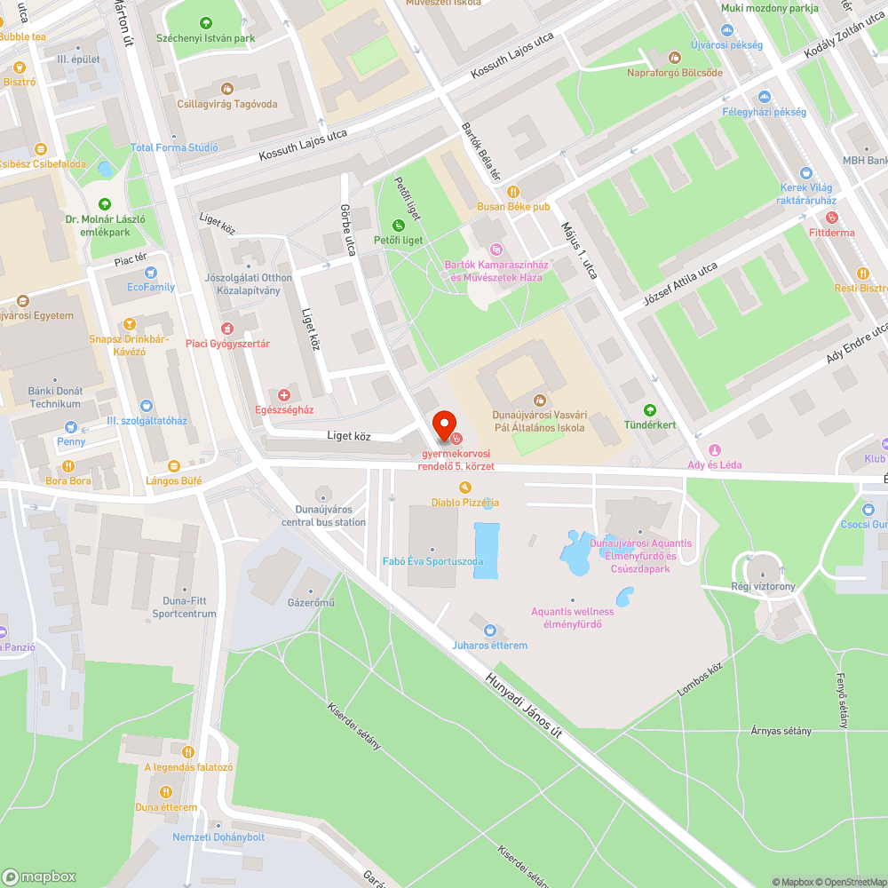 pocsolya bejelentés helye