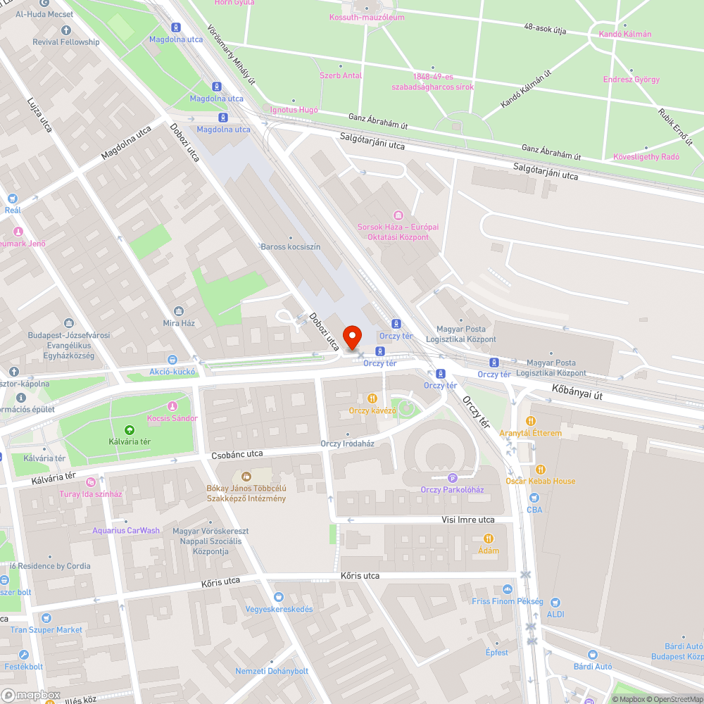 Üres oszlop bejelentés helye