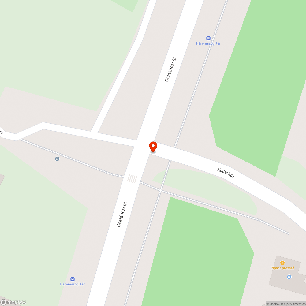 Benőtt bokrok bejelentés helye