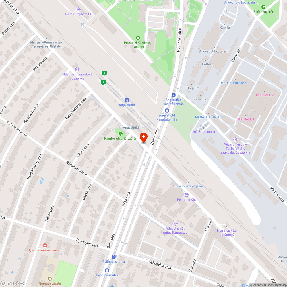 Kiszáradt facsemeték bejelentés helye