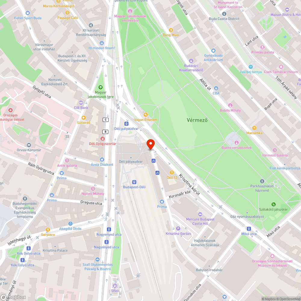 Lyukas fedlap bejelentés helye