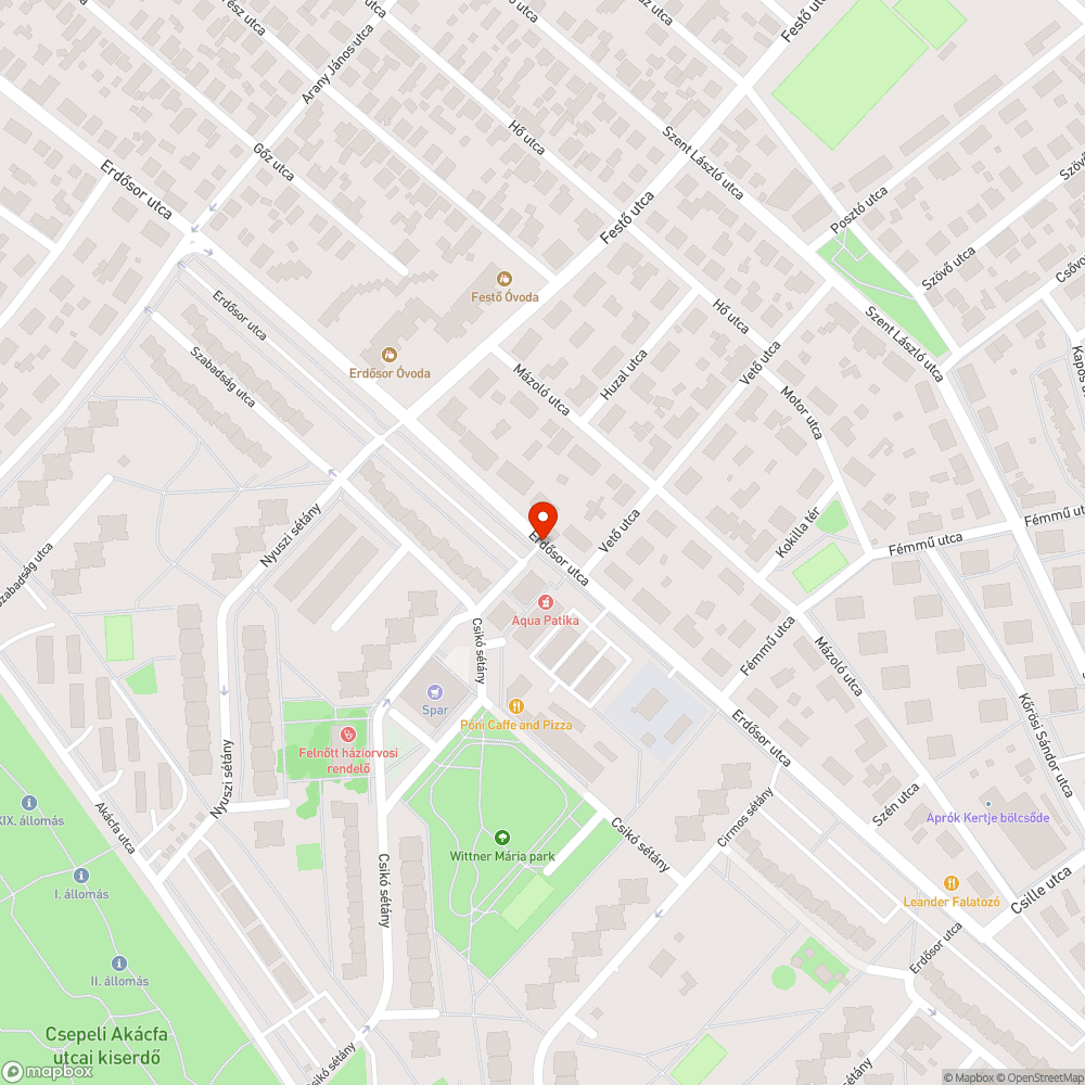 Törött zárszekrény bejelentés helye