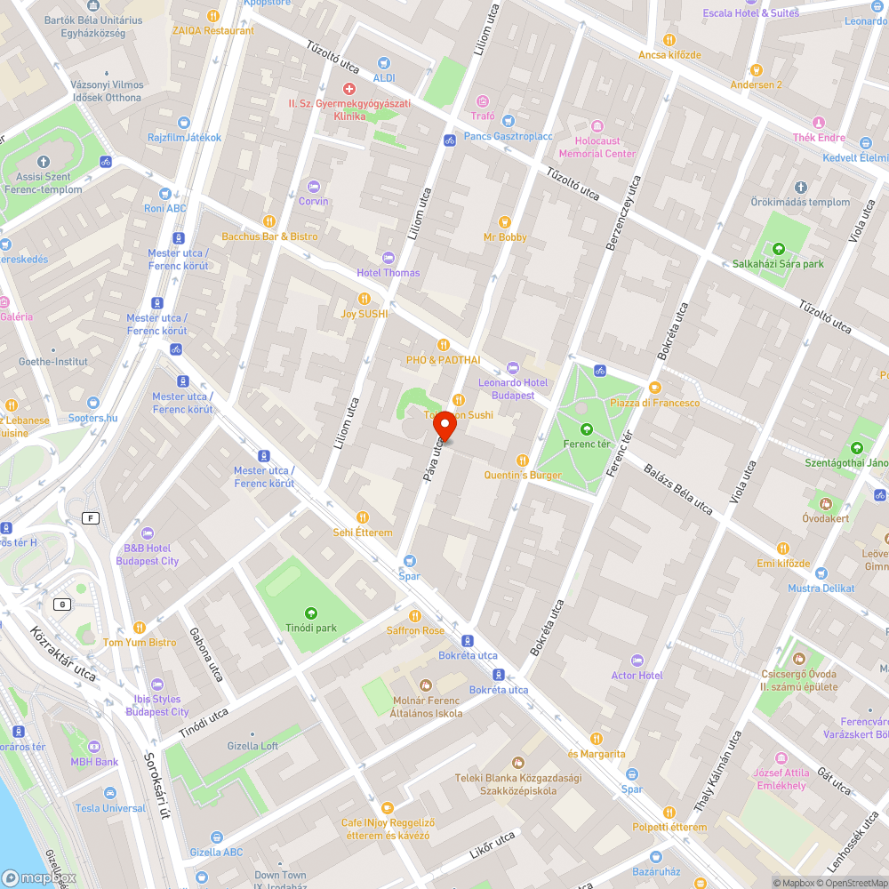 Középső-Ferencváros (és Budapest) köztisztasága bejelentés helye