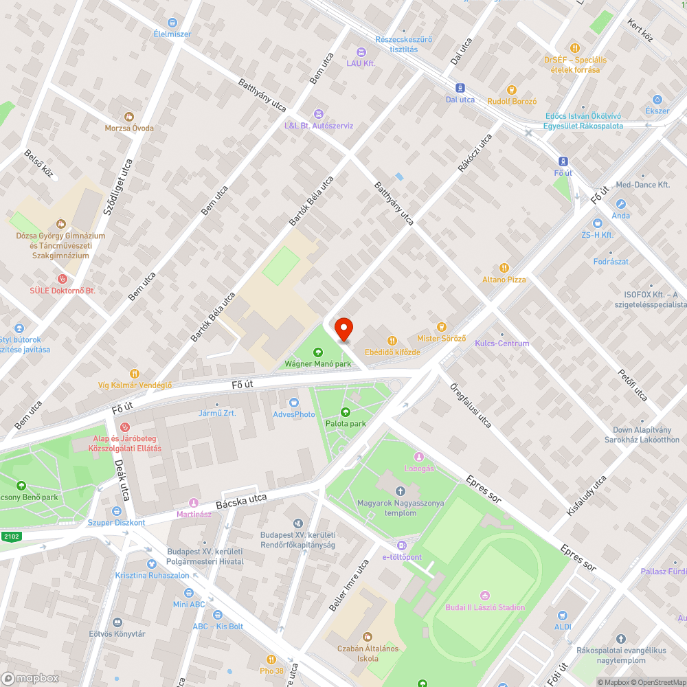 Illegális szemétlerakás bejelentés helye