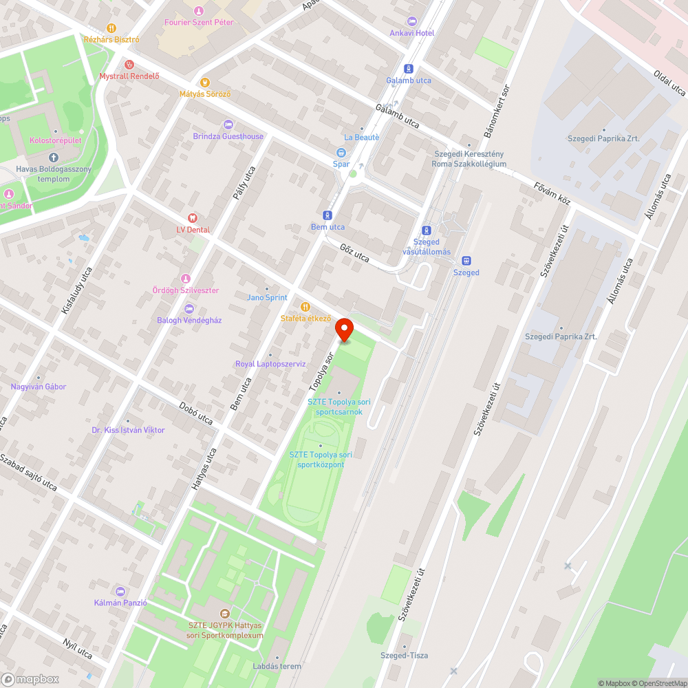 Megrongálódott kerítés bejelentés helye