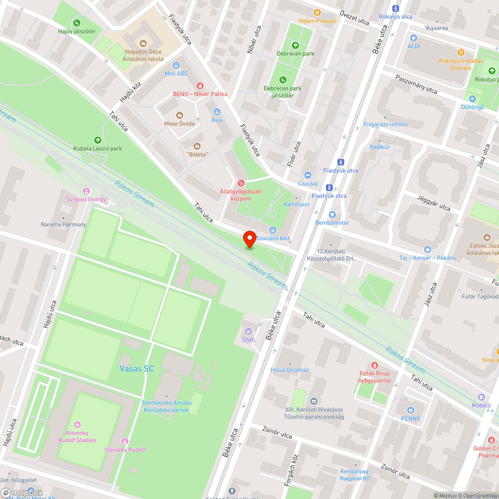 Kiszáradt facsemeték bejelentés helye