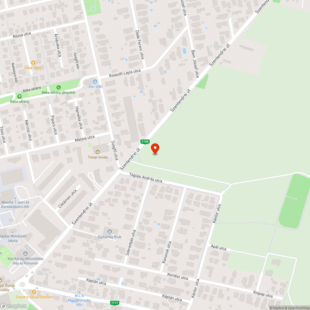 Parlagfű bejelentés helye