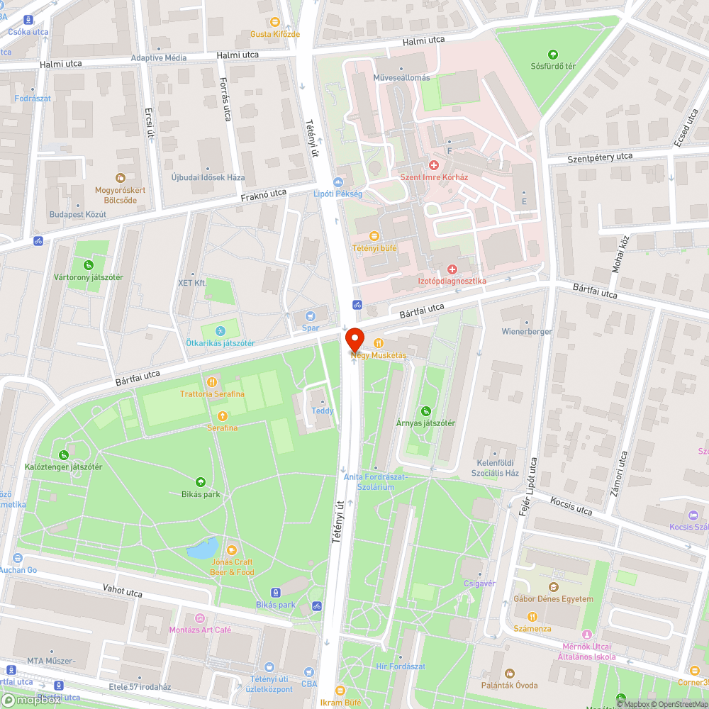 Kátyú, süllyedés bejelentés helye