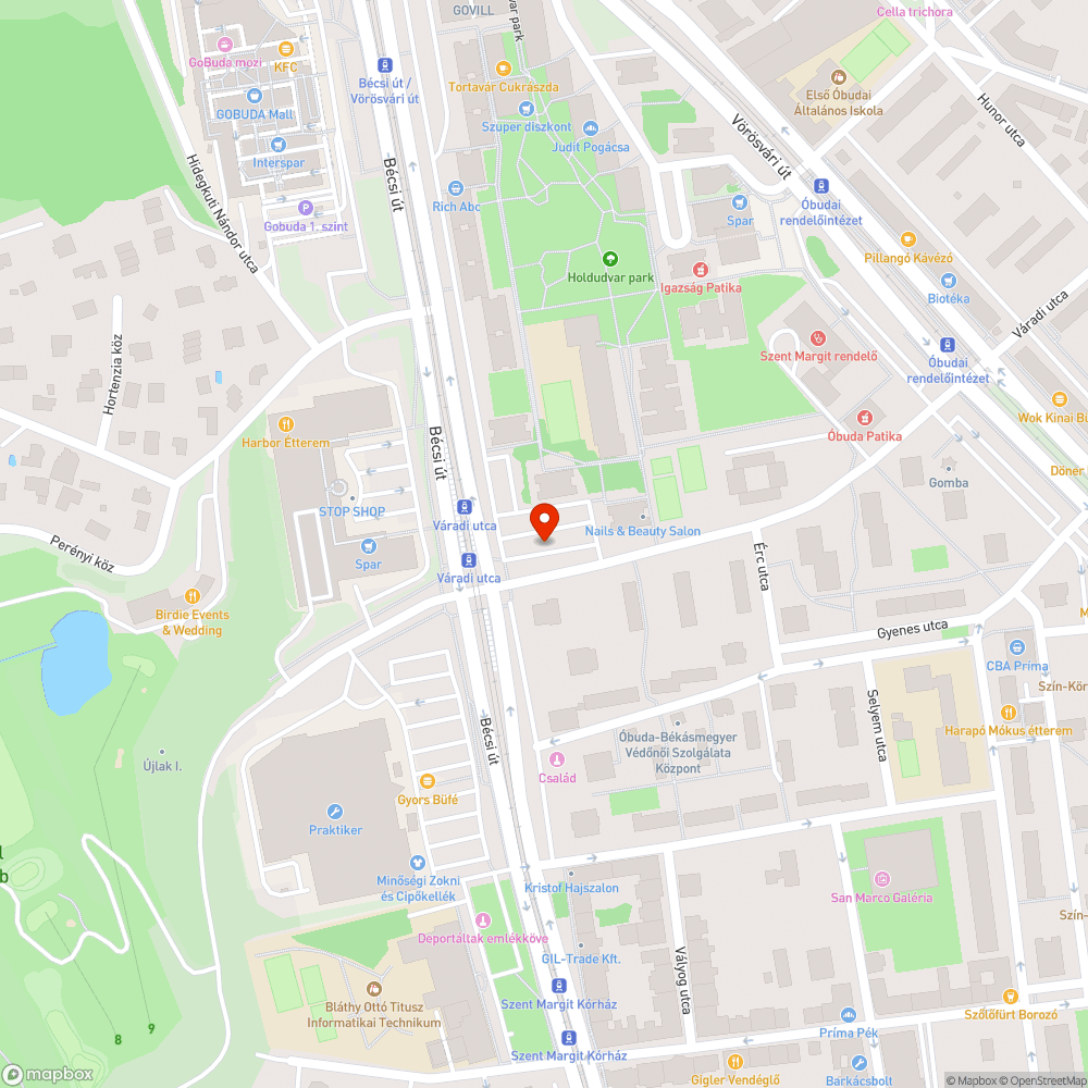 Eldugult víznyelő bejelentés helye