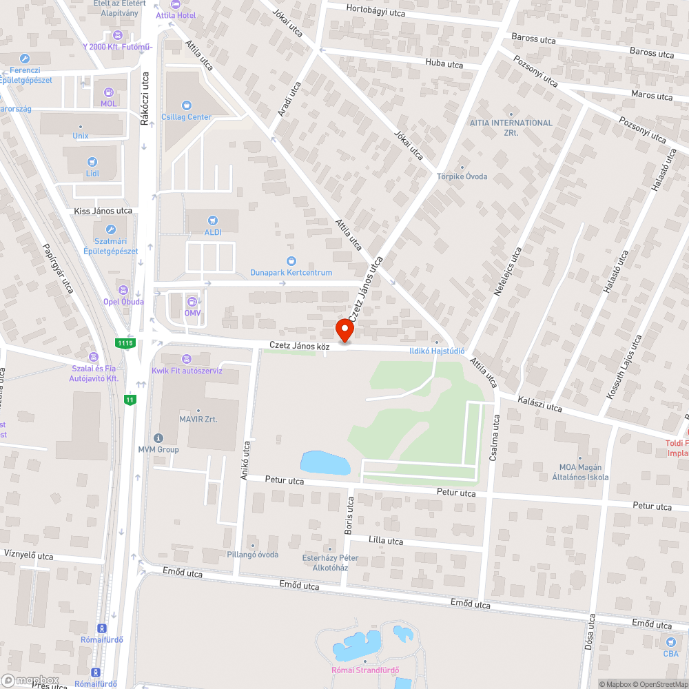 Forgalmi rend megváltoztatása bejelentés helye