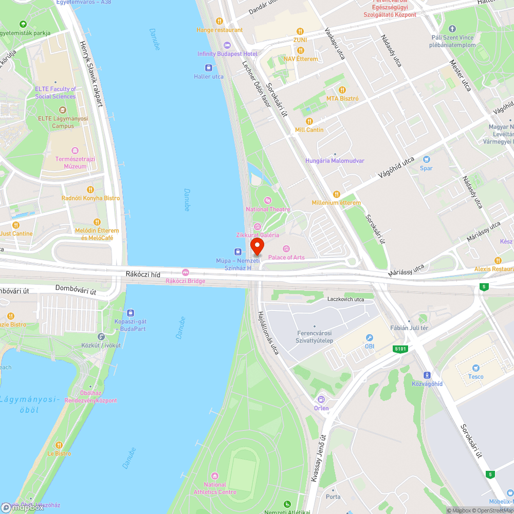 Rosszul elosztott Bubi állomások - MÜPA és környéke bejelentés helye