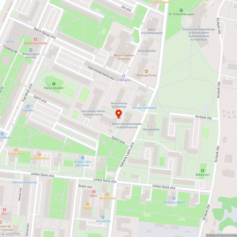 Halott fa bejelentés helye