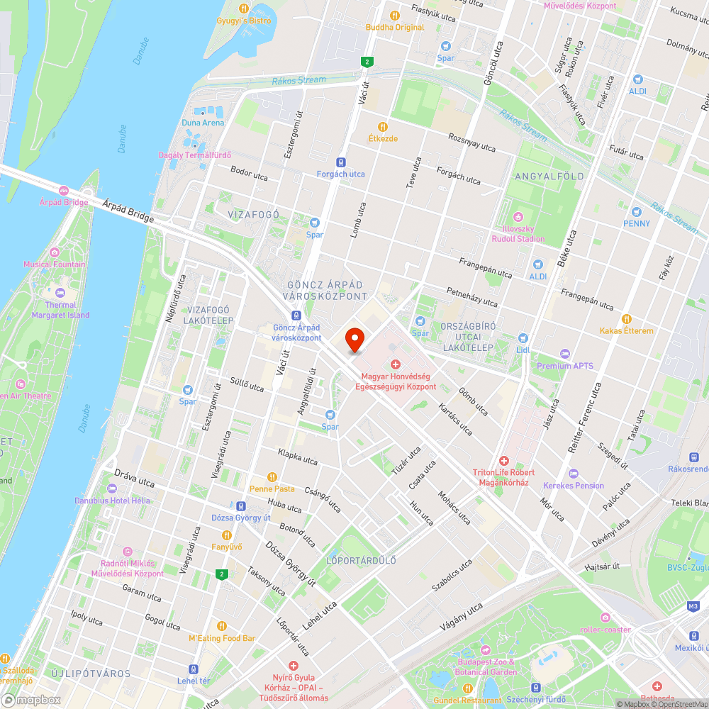 Halott fa bejelentés helye