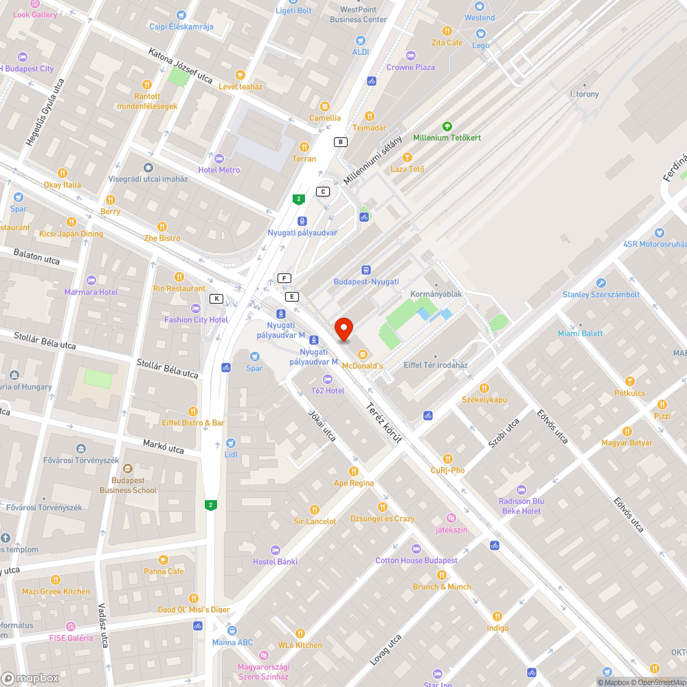 a belváros közepén lehessen normálisan tekerni bejelentés helye