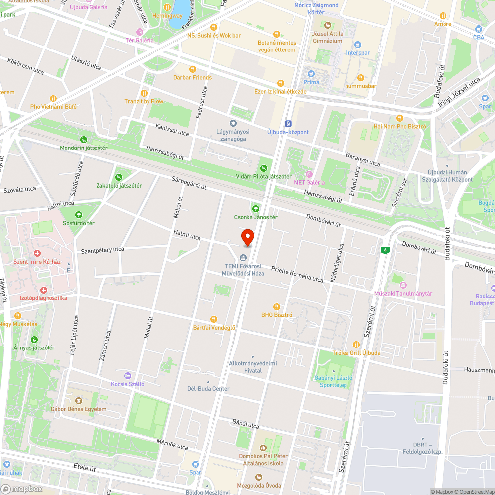 Illegális parkolóvá erőszakolt zöldterület és elparkolt túzcsap bejelentés helye