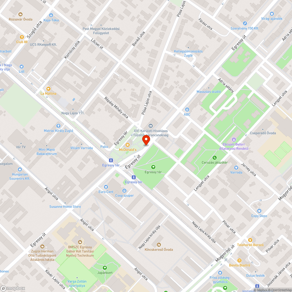 Sérült fedél bejelentés helye