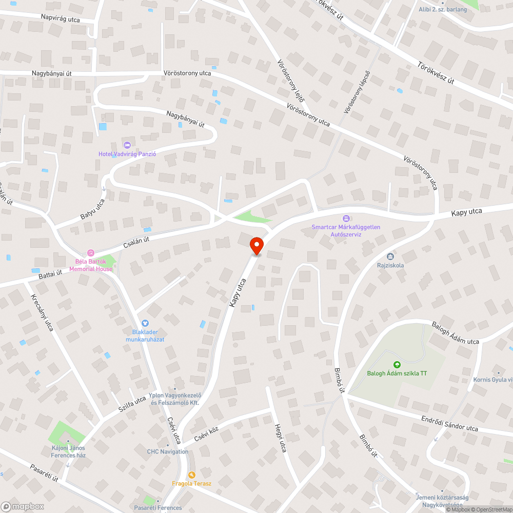 Nem látható sebességkorlátozások bejelentés helye