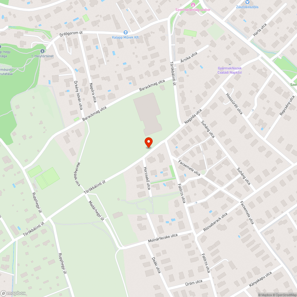 Hatalmas átmenő forgalom bejelentés helye