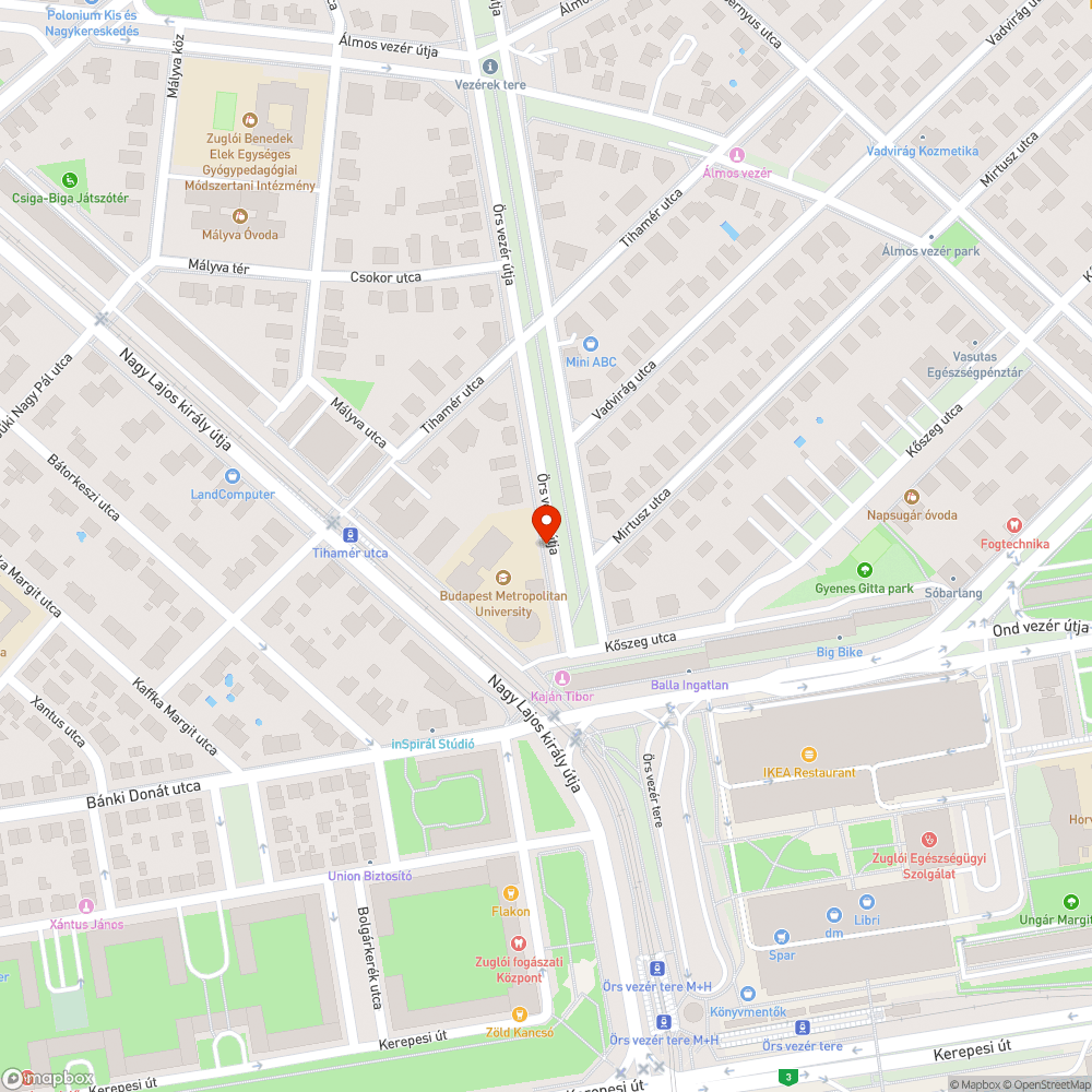 Szemét lerakás bejelentés helye