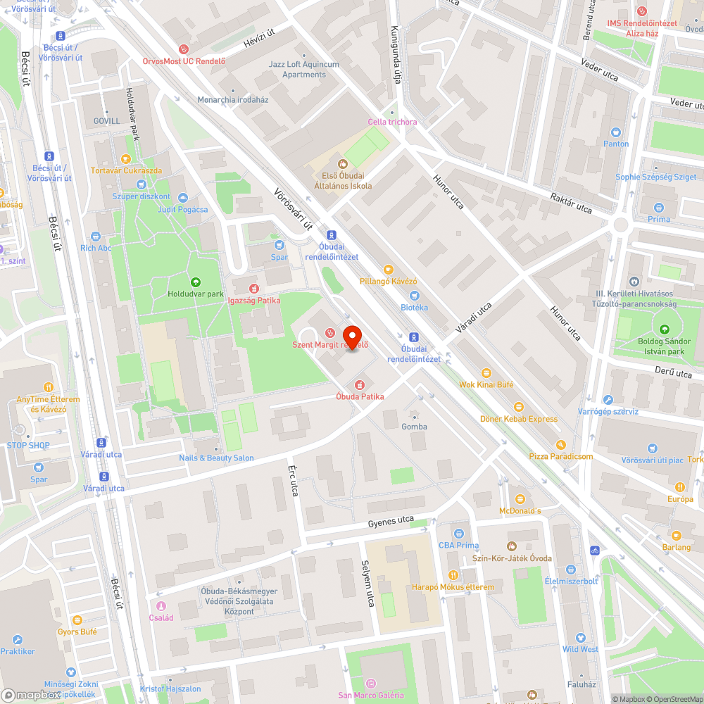 Szemetes park bejelentés helye