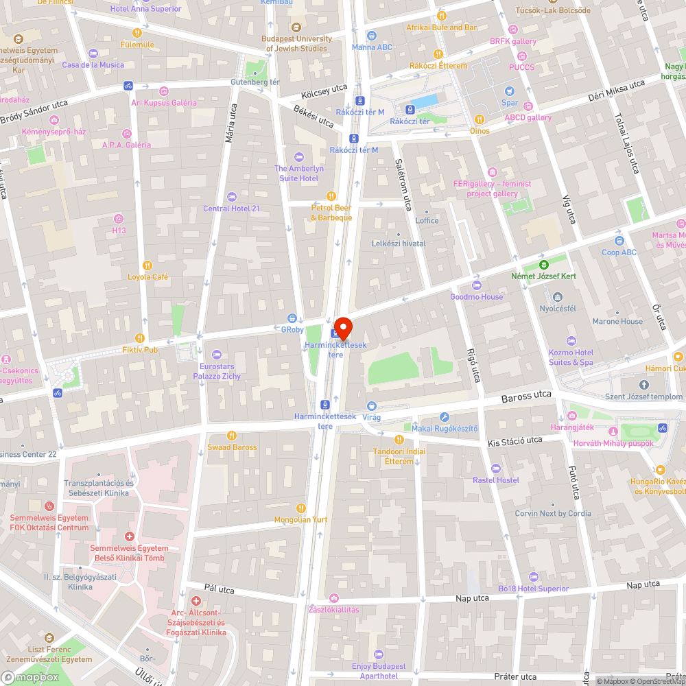 Darabokra hullott virágláda bejelentés helye