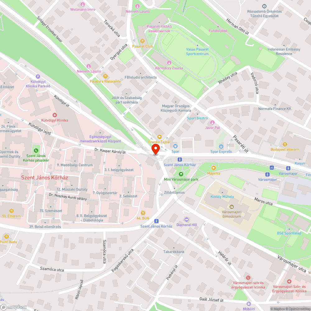 Eldőltek bejelentés helye