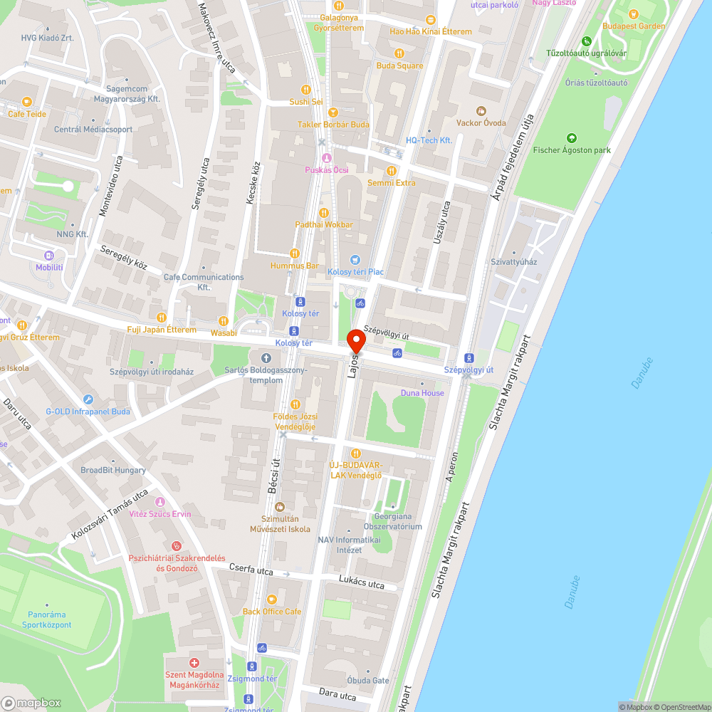 Lehet menni egyenesen? bejelentés helye