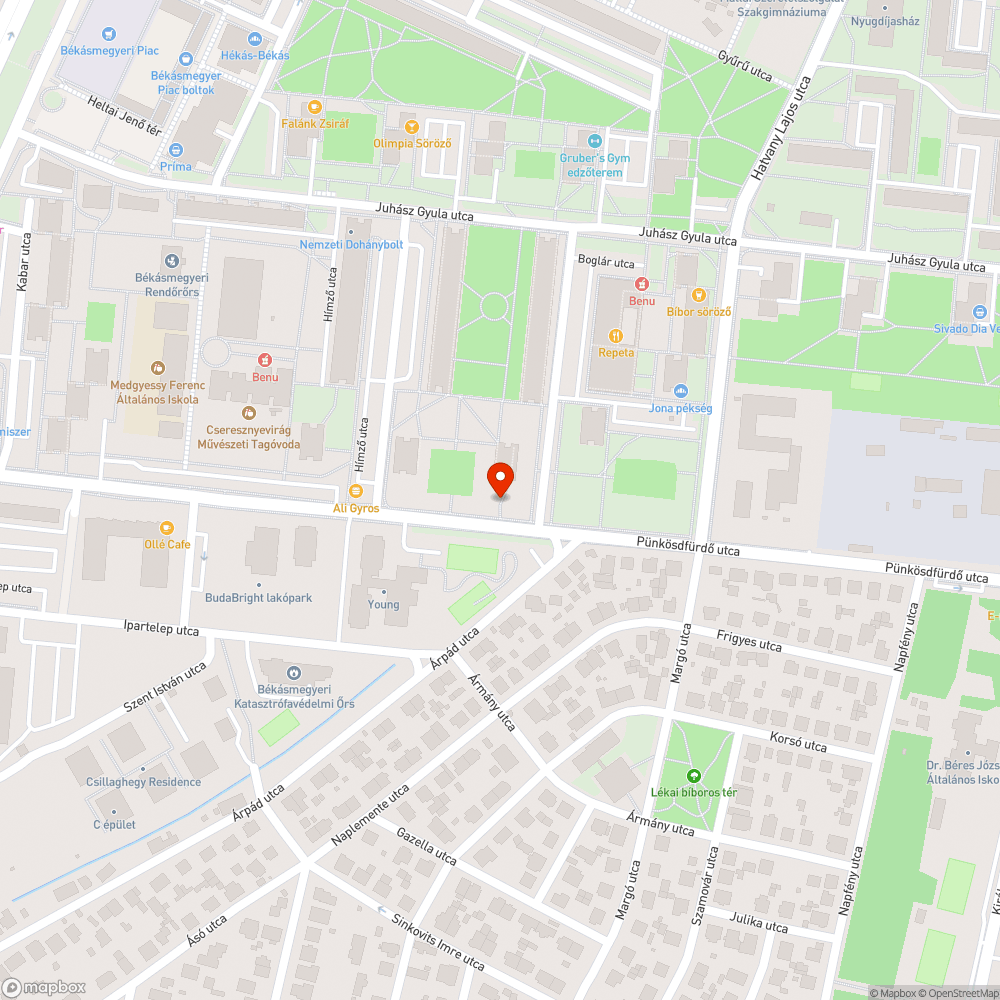 Lehullott gyümölcs a járdán bejelentés helye