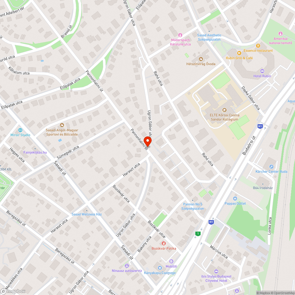 Járdára nőtt fa Ugron Gábor - Pannonhalmi 2.0 bejelentés helye