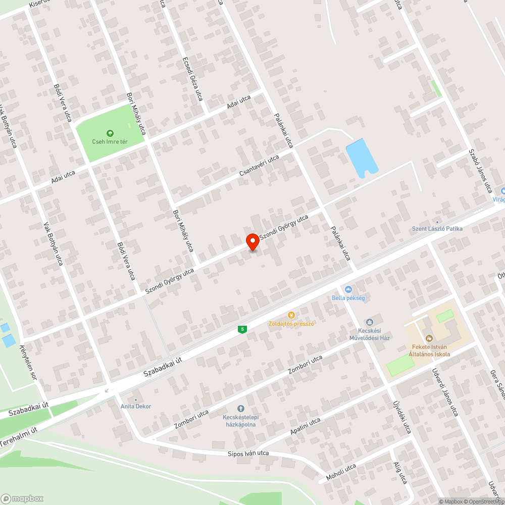 Fával benőtt közvilágitás és felső vezeték bejelentés helye