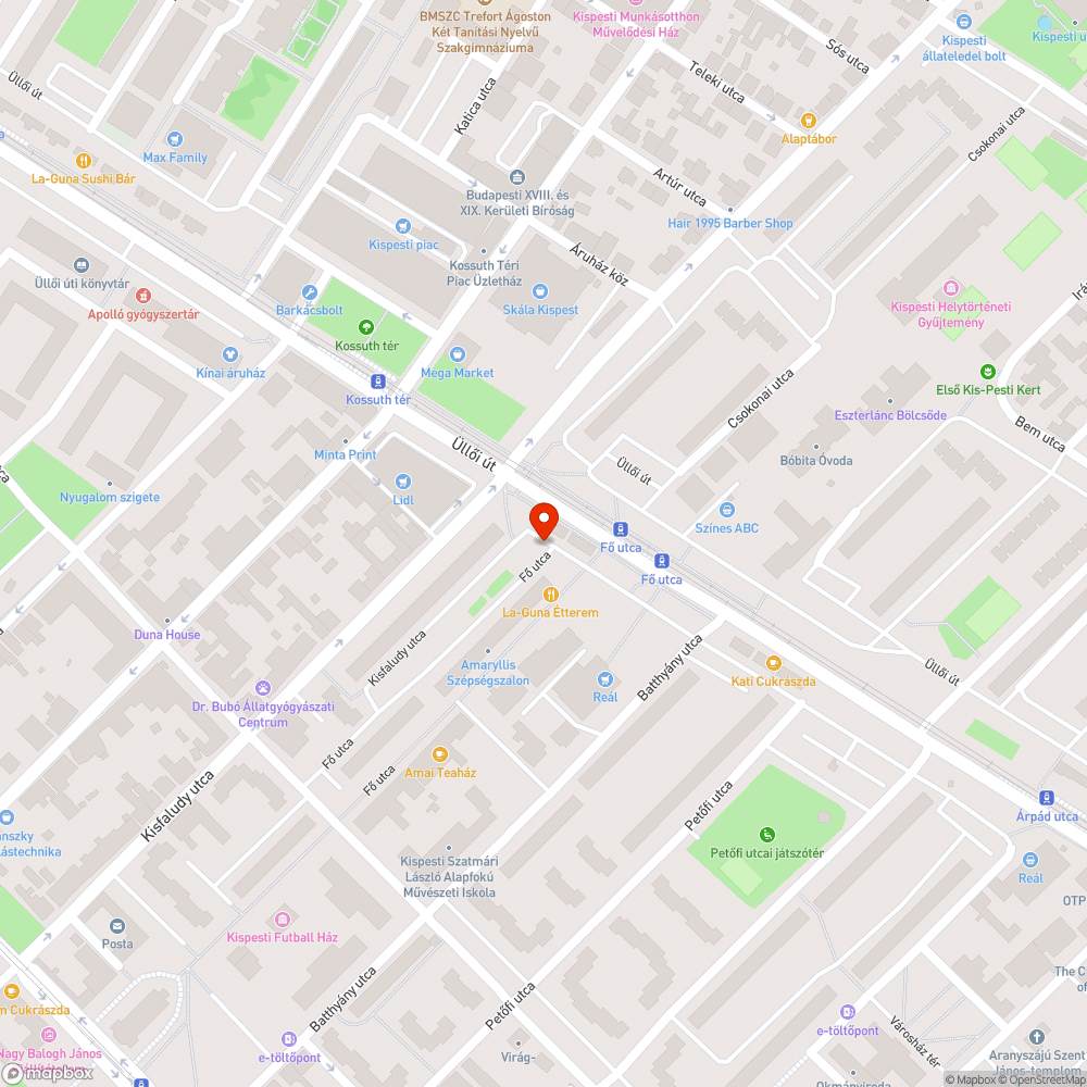 Beszakadt fedél bejelentés helye