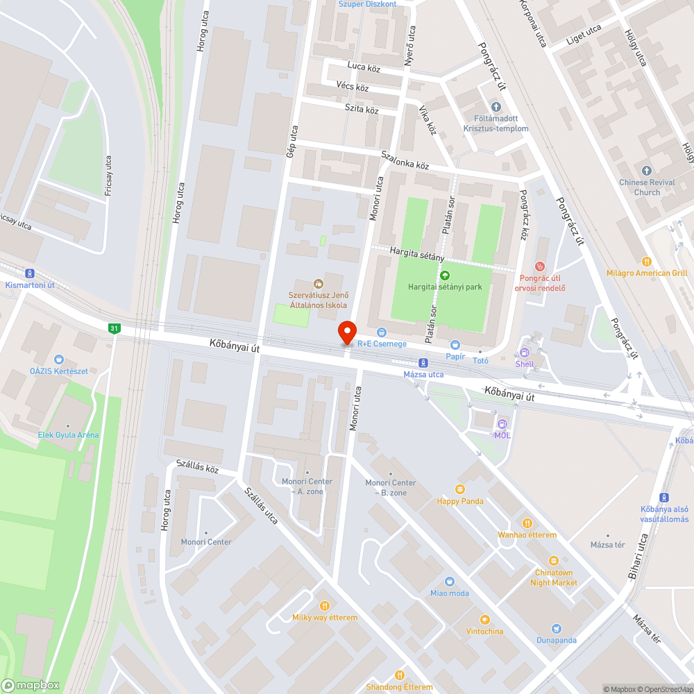 Veszélyes táblázás bejelentés helye