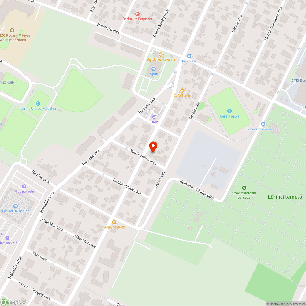 Fedél kiáll a járdából bejelentés helye