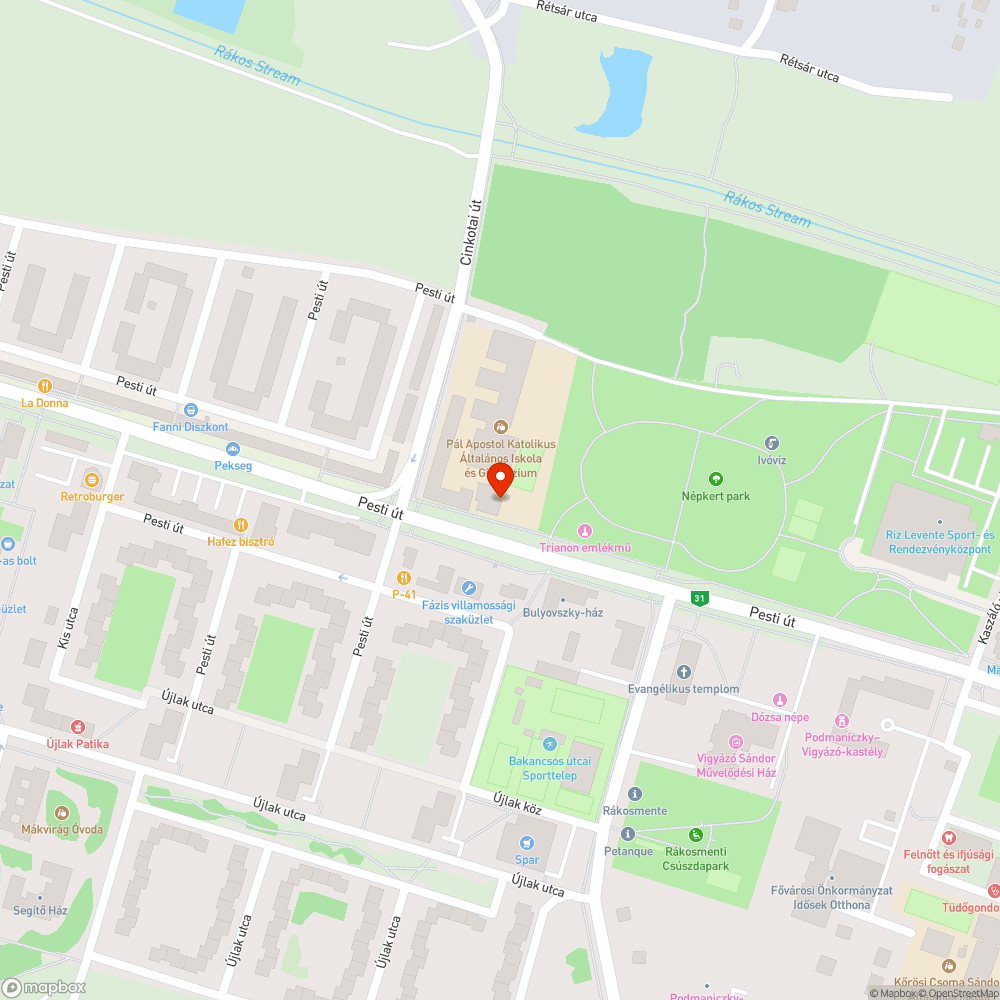 Belógó ágak bejelentés helye